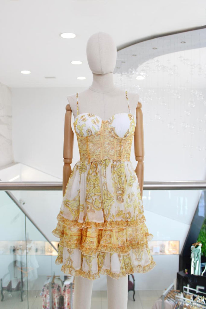 Vestido amarillo 70/50%