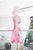 Vestido print rosa