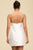 Vestido flores 3D azules