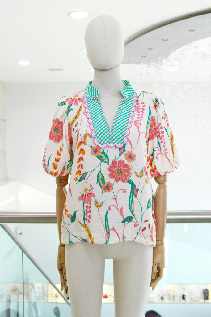 Blusa algodón multi