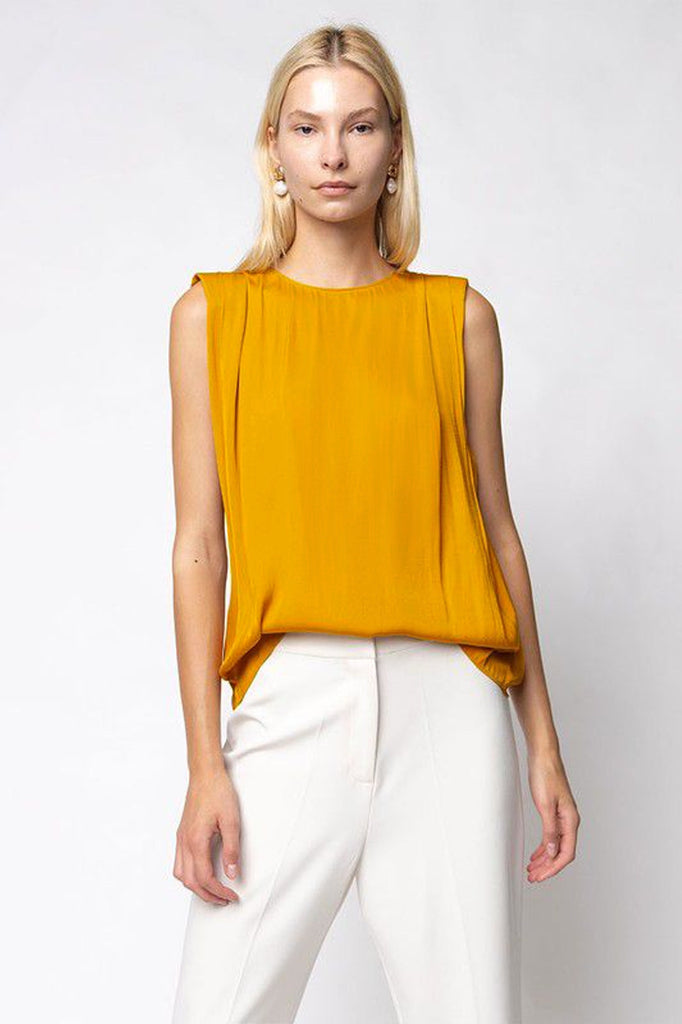 Blusa sisada mostaza