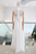 Vestido halter blanco