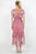 Vestido rosa floral