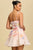 Vestido floral corto