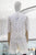Conjunto beige guipur
