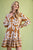 Vestido camisero mostaza