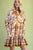 Vestido camisero mostaza