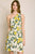 Vestido corto de limones