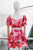 Conjunto flores rosa