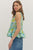 Blusa peplum floral