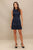 Vestido denim corto