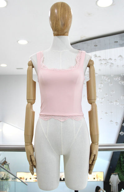 Crop top baby pink
