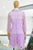 Vestido guipur lila