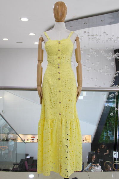 Conjunto algodón amarillo