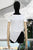 Blusa blanca decorada