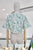 Blusa floral verde
