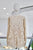 Conjunto bordado beige