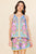 Conjunto floral lino