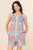 Conjunto floral lino