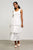 Vestido midi blanco