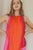Vestido degradado rosa