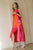 Vestido degradado rosa