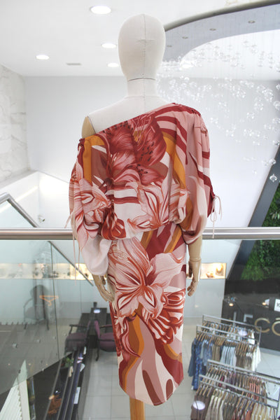 Conjunto floral abstracto