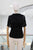 Blusa negra mesh