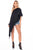 Blusa lencera negra