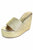 Sandalias yute doradas