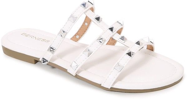 Sandalias blancas studs 30/15%