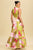 Vestido verde floral
