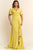 Vestido amarillo encaje