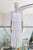 Vestido plisado blanco
