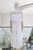 Vestido plisado blanco