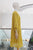 Vestido corto mostaza