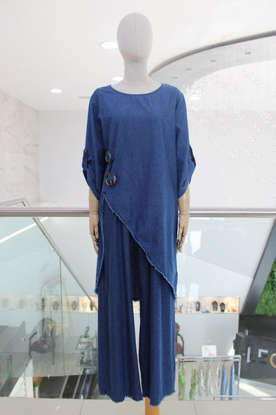 Conjunto denim oscuro
