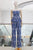 Conjunto azul bordado