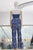 Conjunto azul bordado