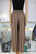 Pantalón café fluido