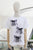 T-shirt blanca moños