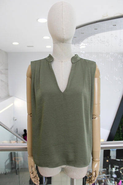Blusa verde oliva