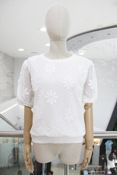 Blusa algodón blanca