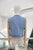 Chaleco flores denim