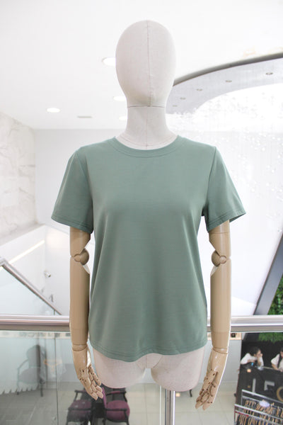 T-shirt verde claro