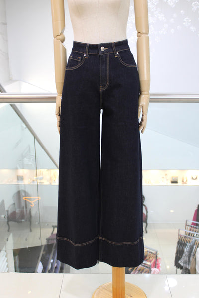 Jeans denim wide leg