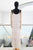 Vestido seda italiana beige