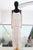 Vestido seda italiana beige