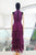 Vestido tul morado