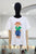 T-shirt blanca de oso